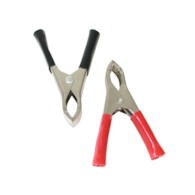 Szczypce krokodylki 75mm 2szt