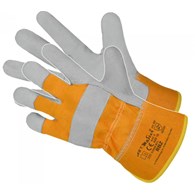 Rękawice skóra dwoinowa bydlęca żólte RBŻ