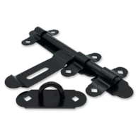 Zasuwa bramowa 250mm czarna