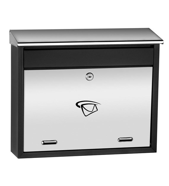 Skrzynka na listy 340x400x100mm (LUX-elementy nierdzewne)