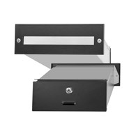 Skrzynka na listy do muru 90x275x300mm (LUX-elementy nierdzewne)