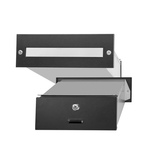 Skrzynka na listy do muru 90x275x300mm (LUX-elementy nierdzewne)