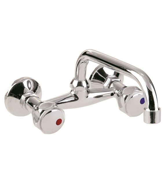 Bateria umywalkowa ścienna STANDARD