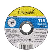 Tarcza korundowa 115 x 2,0 x 22,2 mm, do metalu CONDOR
