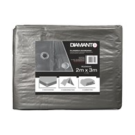 Plandeka srebrna 2 x 3m DIAMANTO