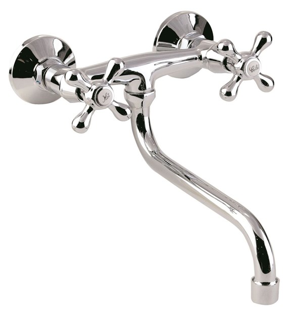 Bateria zlew ścienna RETRO