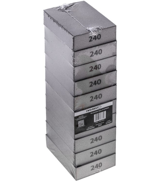Klocek szlifierski 100 x 68 x 27 mm GR.240 DIAMANTO