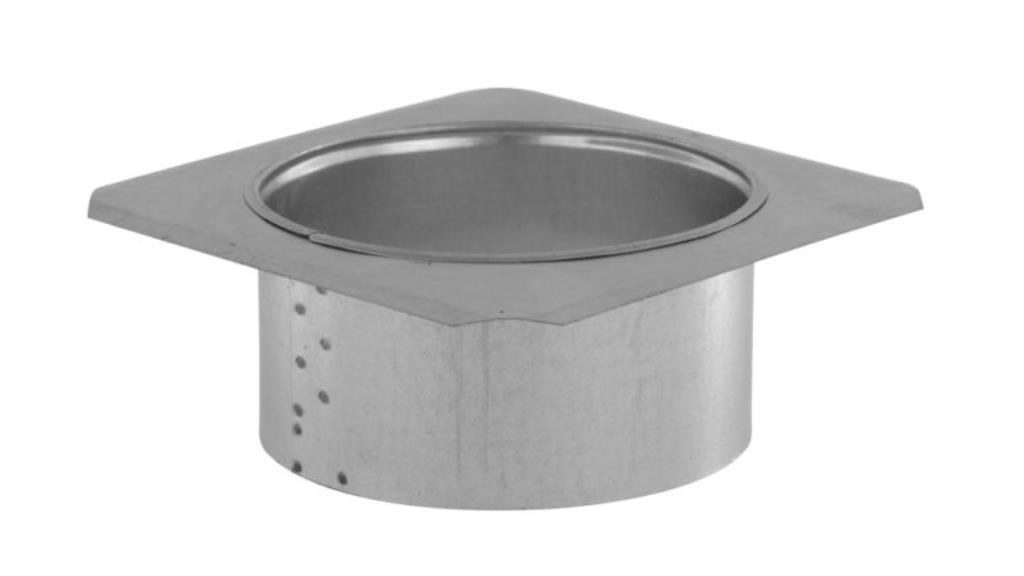 Rozeta rurowa ocynkowana 125mm