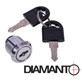 Zamek kasetkowy 19x16mm DIAMANTO