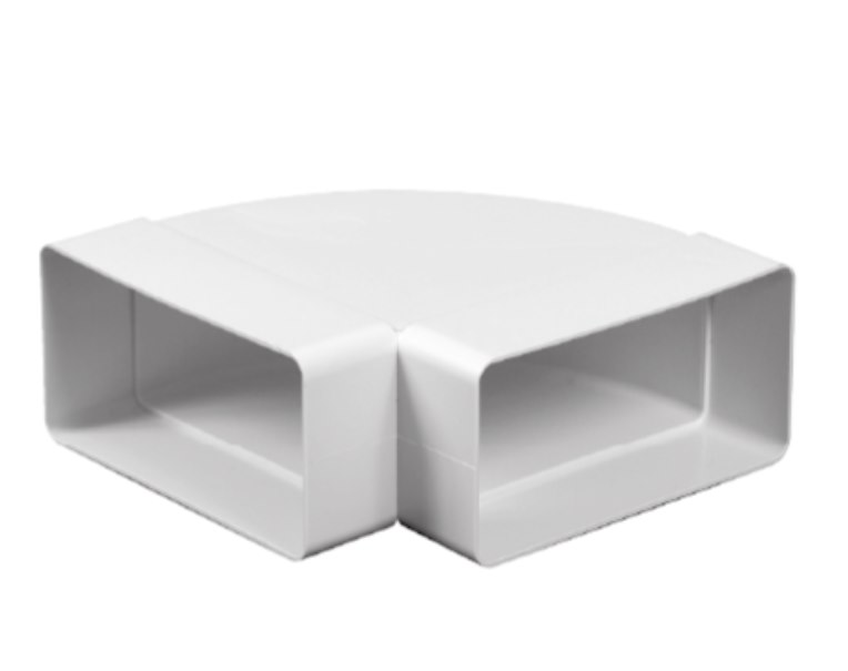 AWENTA Kolano poziome płaskie 55x110mm