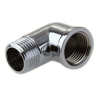 Kolano nakrętno – wkrętne chromowane (7)1/2' x1/2' NW