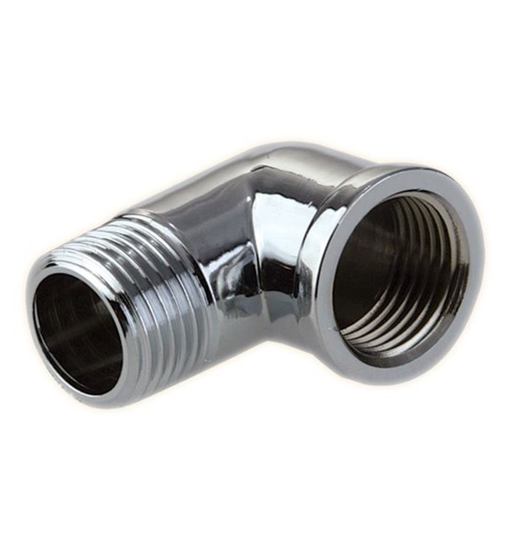 Kolano nakrętno – wkrętne chromowane (7)1/2' x1/2' NW