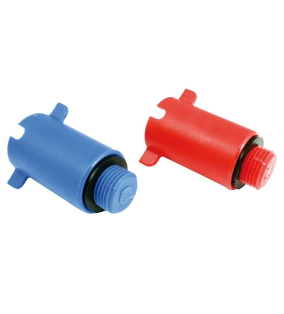 Korek do prób ciśnienia 1/2' niebieski