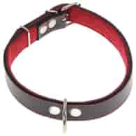 Obroża skóra 2,5 x 60cm czarna