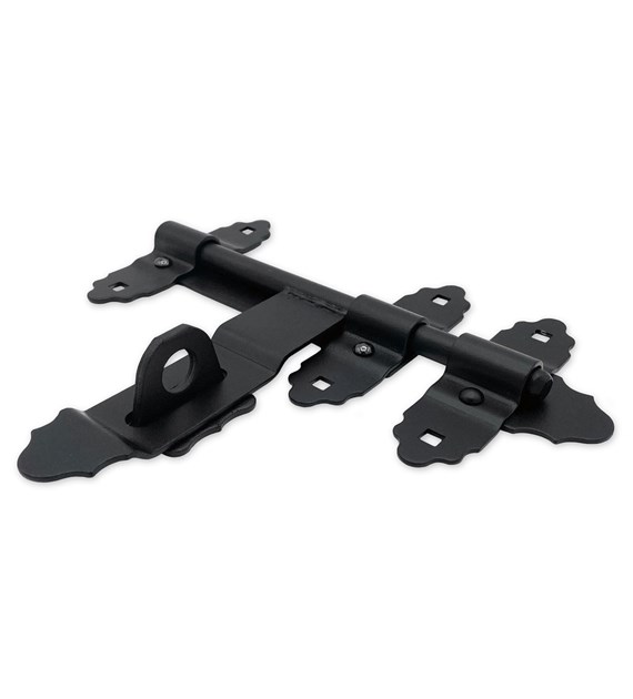 Zasuwa bramowa 200mm czarna