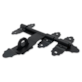 Zasuwa bramowa 200mm czarna
