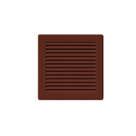 AWENTA Osłona wentylacyjna 20x20 TUS brąz