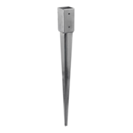 Wspornik słupa wbijany 80x750mm DIAMANTO