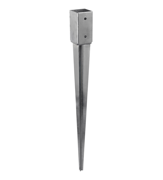 Wspornik słupa wbijany 80x750mm DIAMANTO