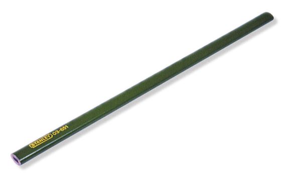 STANLEY Ołówek murarski, zielony 176mm 4H