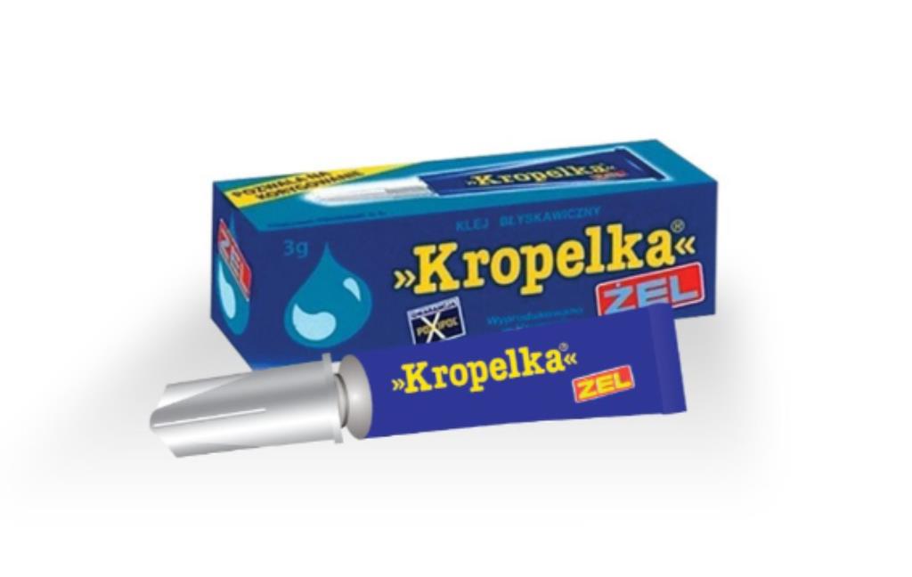 Klej KROPELKA ŻEL 3g