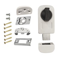 Zamek nawierzchniowy (uniwersalny) BIAŁY (bez wkładki)