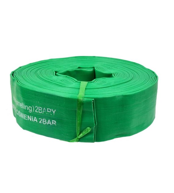 Wąż PCV 2'' 50m 2 bary - zielony