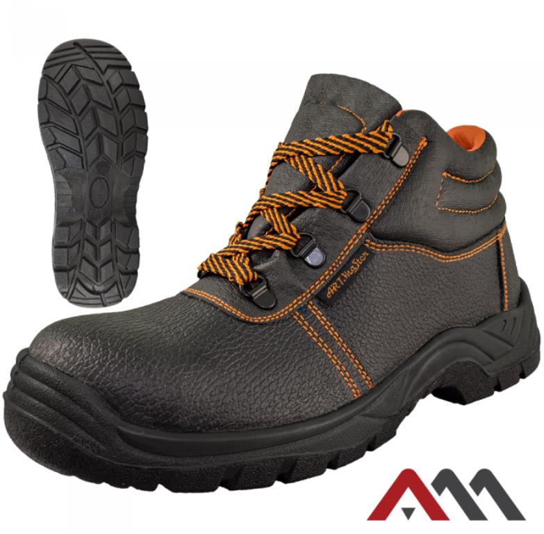 Buty robocze trzewiki czarne rozm. 44 bez blachy BTPU01B
