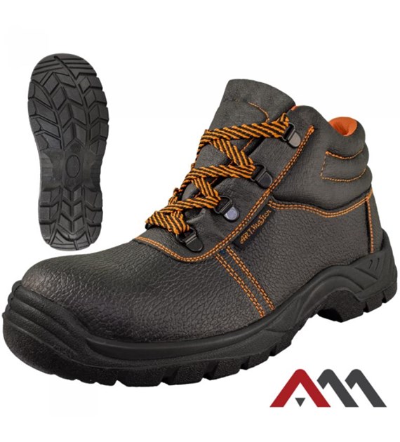 Buty robocze trzewiki czarne rozm. 45 bez blachy BTPU01B