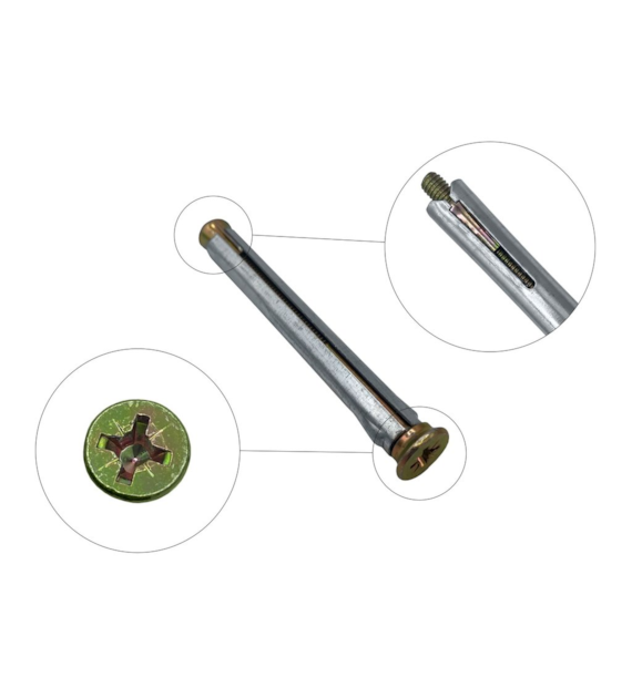Łącznik ościeżnic 10x72mm