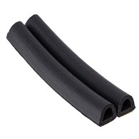 Uszczelka PROFIL  D  14x12mm czarna 40m DIAMANTO