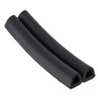 Uszczelka PROFIL  D  14x12mm czarna 40m DIAMANTO