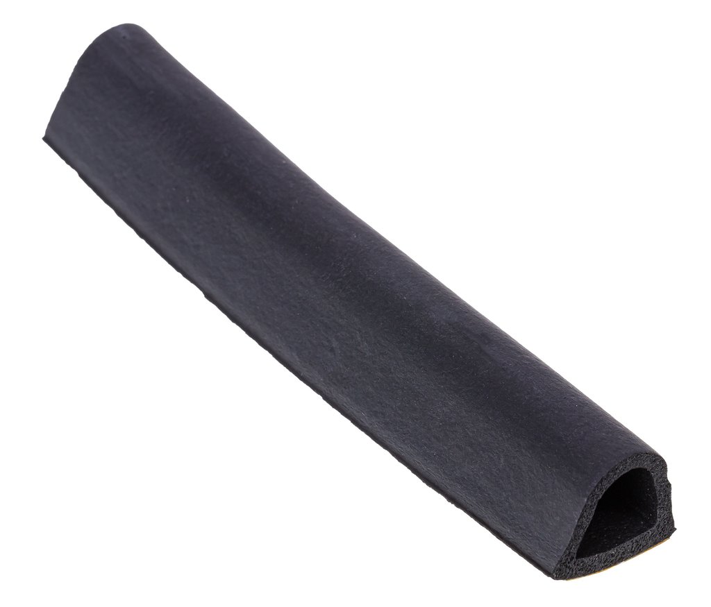 Uszczelka PROFIL ''D'' 21x15mm czarna 50m DIAMANTO