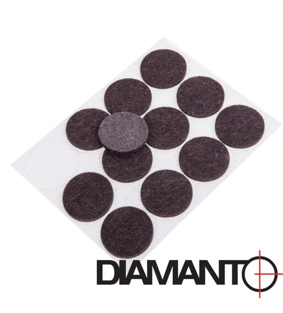 Ślizgacz meblowy okrągły fi 28mm 12szt DIAMANTO