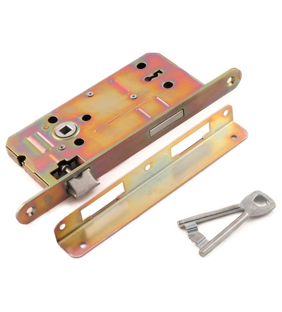 Zamek drzwiowy wpuszczany LOB 90/35 wkładka