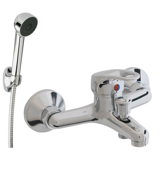 Bateria wannowa ścienna ATUT WANNOWA chrom