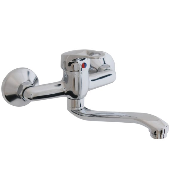 Bateria Umywalkowa Ścienna ATUT Chrom