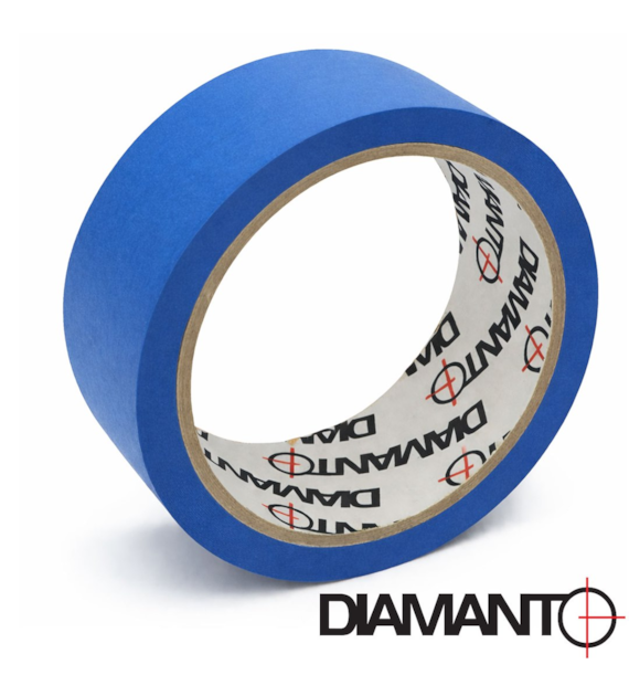 Taśma malarska NIEBIESKA 38mm x 25y DIAMANTO